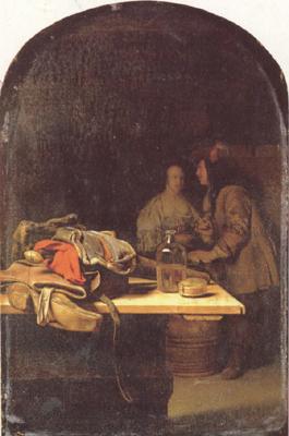 Jan Vermeer Frans van Mieris (mk30) Sweden oil painting art